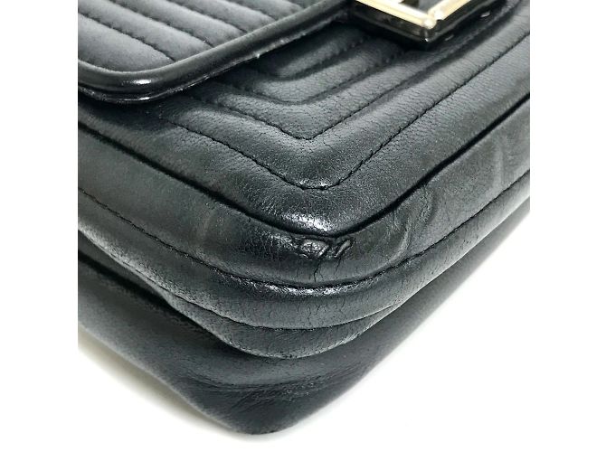 Borsa a tracolla Pochette Fendi 8M0371 Nero - vista 8