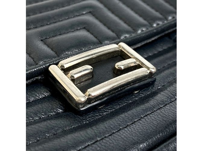 Borsa a tracolla Pochette Fendi 8M0371 Nero - vista 9