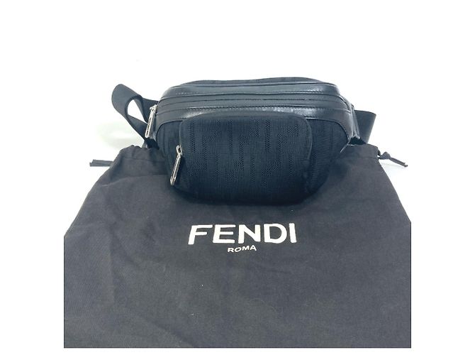 Borsa a tracolla Fendi 7VA483 Nero - vista 16