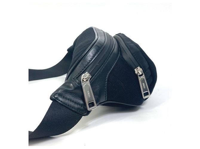 Borsa a tracolla Fendi 7VA483 Nero - vista 4