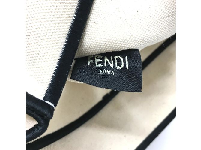 Fendi 8BH379 Gran Bolsa Tote Beige - vista 5