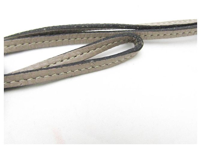 Ring Hermès Chaveiro de crochê Hermes com pingente de couro Marrom - vista 8