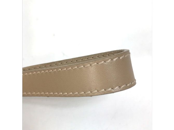 Chanel A17682 CC Marchio Pochette Pouch Beige - vista 3