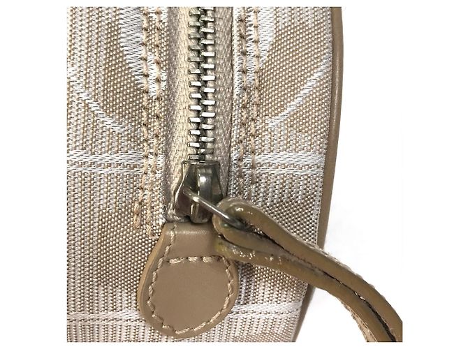 Chanel A17682 CC Marchio Pochette Pouch Beige - vista 5