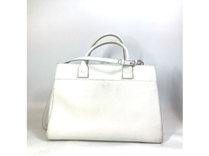 Chanel A69931 Borsa a Spalla CC Mark 2WAY Bianco - vista 2