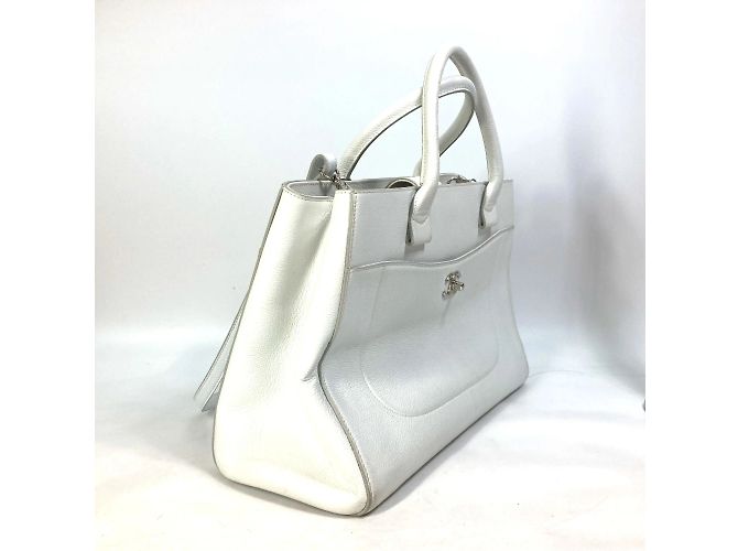 Chanel A69931 Borsa a Spalla CC Mark 2WAY Bianco - vista 3