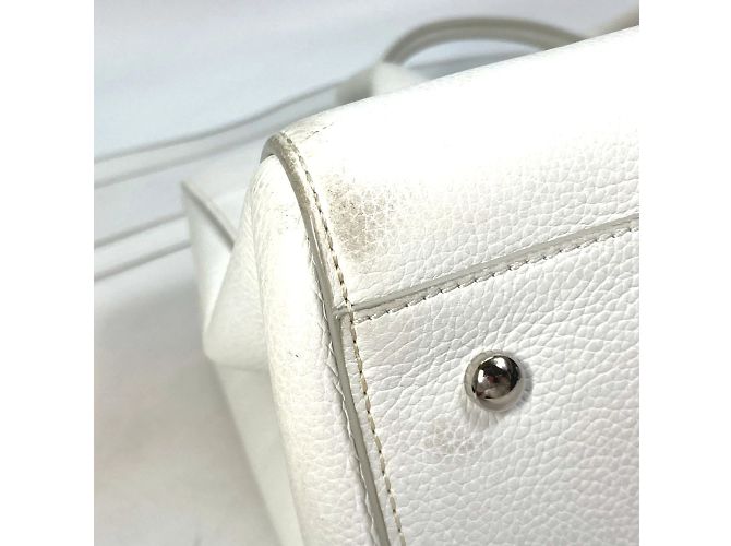 Chanel A69931 Borsa a Spalla CC Mark 2WAY Bianco - vista 6