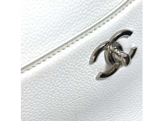 Chanel A69931 Borsa a Spalla CC Mark 2WAY Bianco - vista 7