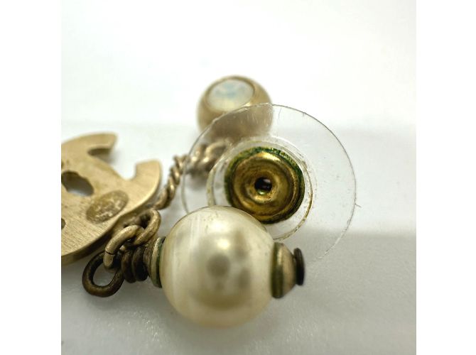 Timeless Orecchini in oro Chanel CC Mark 05A D'oro - vista 6