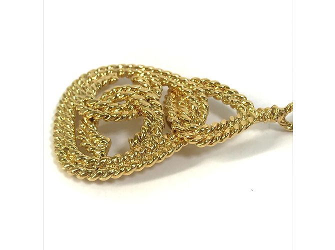 Collana placcata in oro Chanel CC Mark D'oro - vista 5