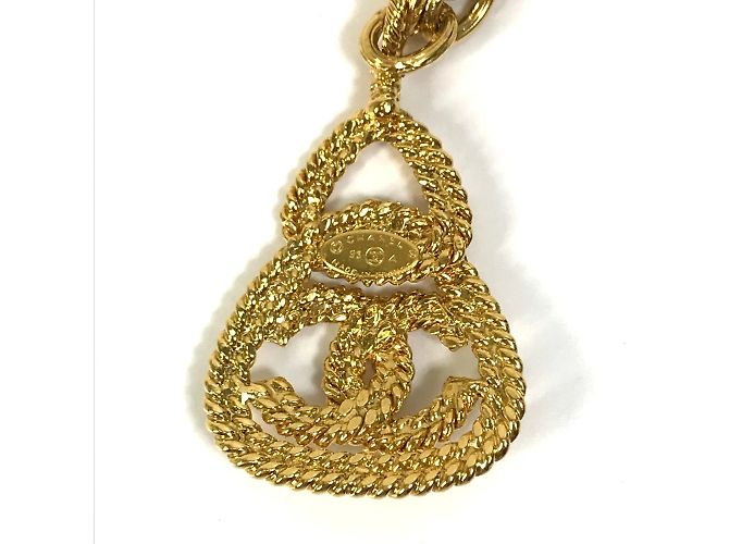 Collana placcata in oro Chanel CC Mark D'oro - vista 7