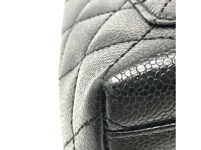 Borsa in pelle nera Chanel Nero - vista 10