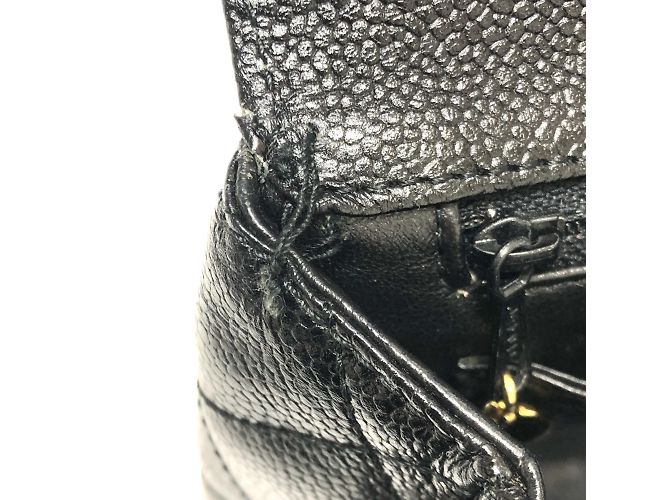 Borsa in pelle nera Chanel Nero - vista 13