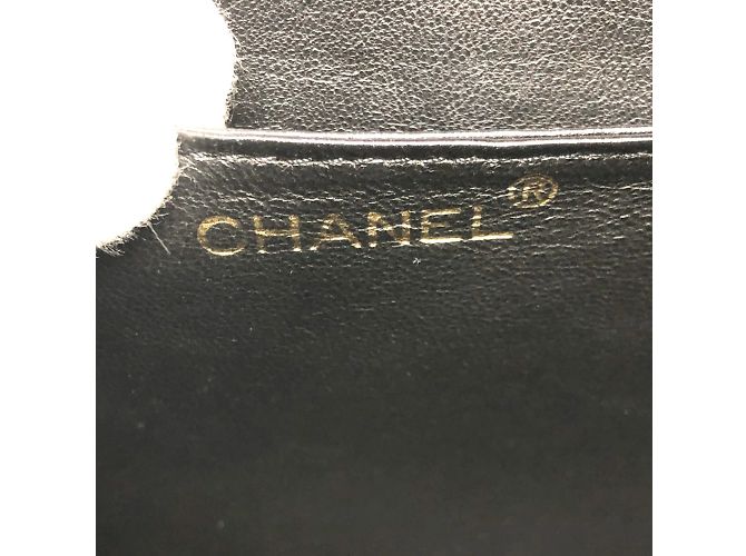 Borsa in pelle nera Chanel Nero - vista 14