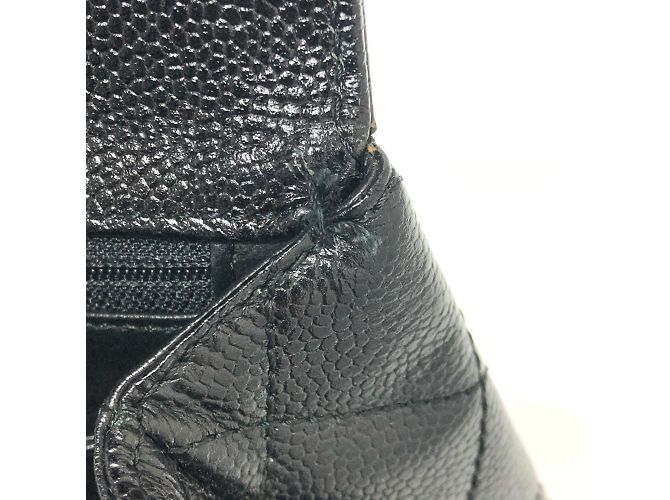 Borsa in pelle nera Chanel Nero - vista 15