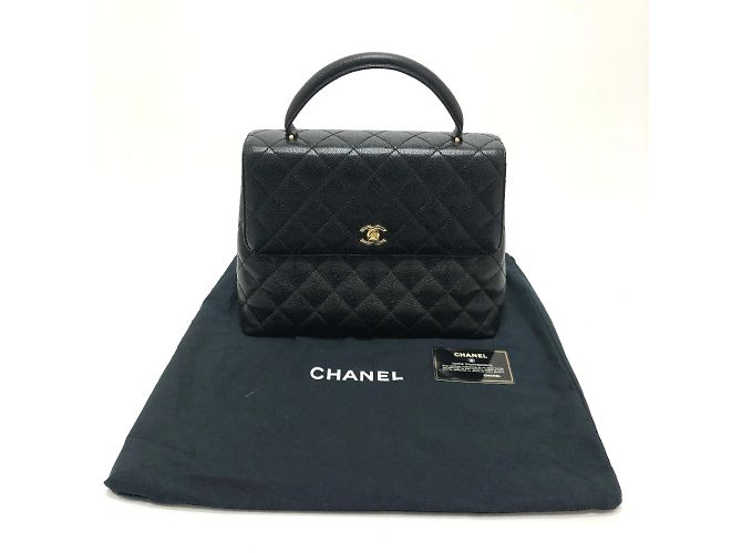Borsa in pelle nera Chanel Nero - vista 16