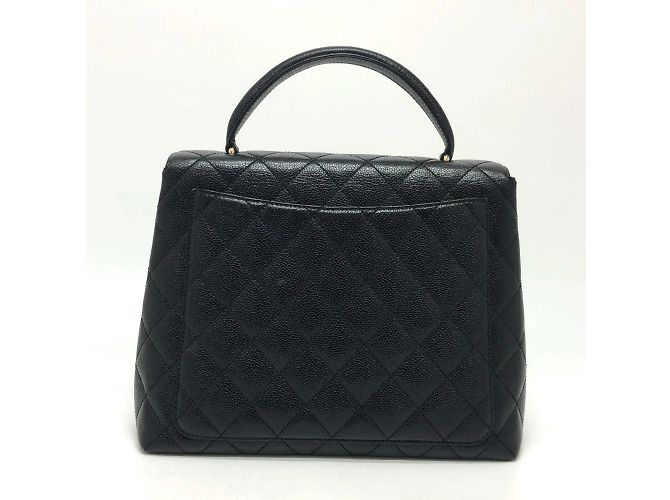 Borsa in pelle nera Chanel Nero - vista 2