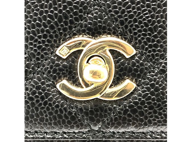 Borsa in pelle nera Chanel Nero - vista 7