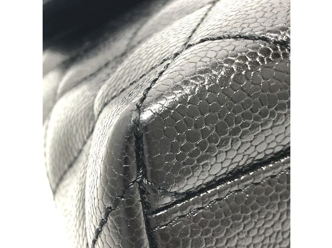 Borsa in pelle nera Chanel Nero - vista 8