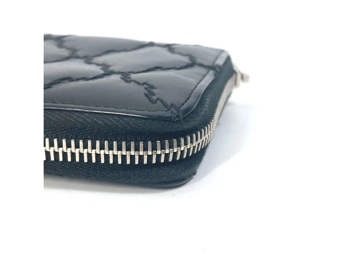 Chanel CC Reißverschluss Langbörse Schwarz - Ansicht 3
