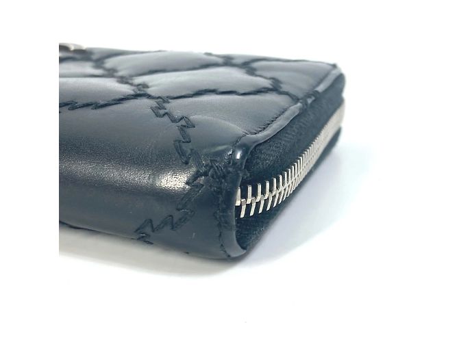 Chanel CC Reißverschluss Langbörse Schwarz - Ansicht 6