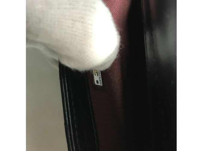 Custodia per telefono portafoglio Chanel AP2096 CC Mark Nero - vista 16