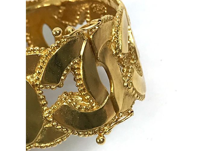Timeless Bracciale placcato oro Chanel D'oro - vista 10