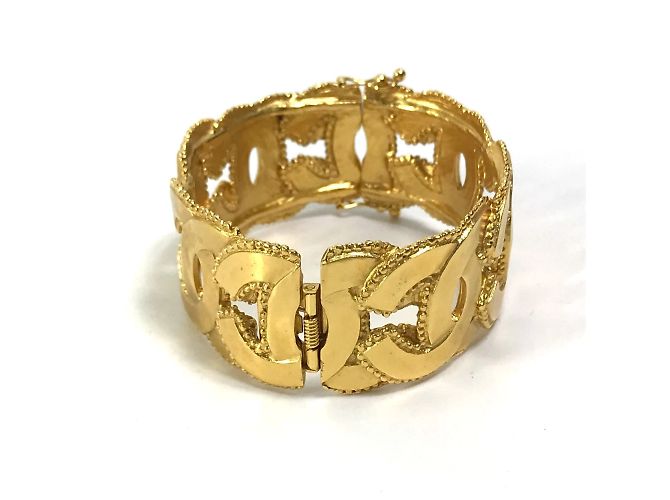 Timeless Bracciale placcato oro Chanel D'oro - vista 2