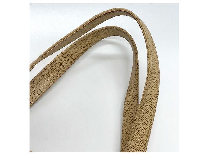 Chanel Beiger Leder Tote Bag - Ansicht 6