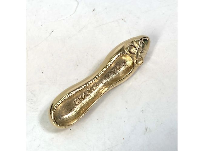Spilla placcata in oro Chanel D'oro - vista 6