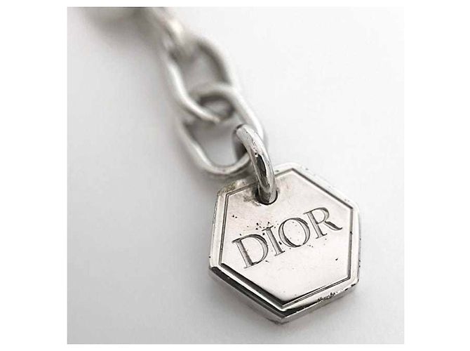 Collana Lunga Trotter Christian Dior Argento Blu chiaro - vista 8