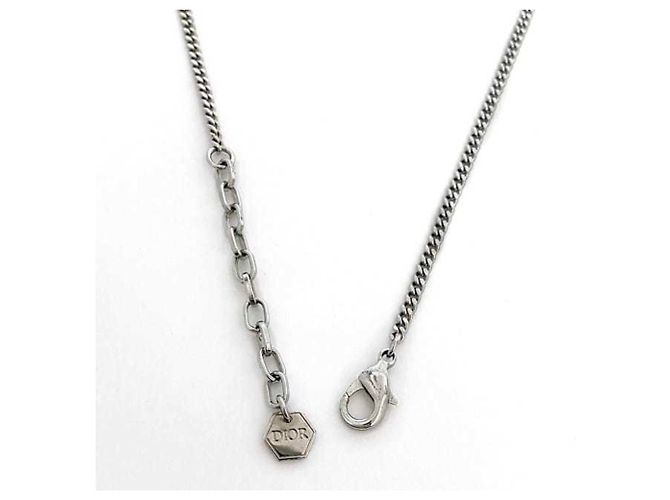Collana Lunga Trotter Christian Dior Argento Blu chiaro - vista 9