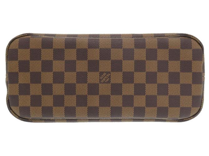 Borsa Tote Louis Vuitton Neverfull PM Damier Marrone - vista 4