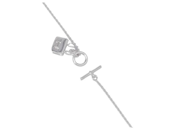 Hermès Collar Péndulo Constance Amuleto Hermes Plata - vista 5