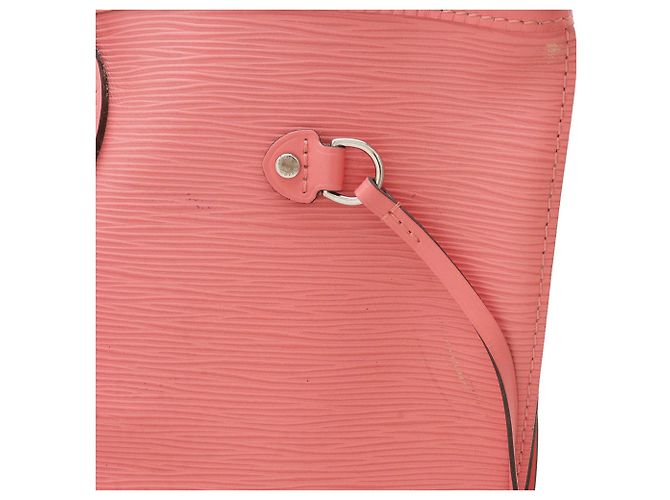 Sac tote Epi Neverfull MM de Louis Vuitton Rose Corail - vue 5