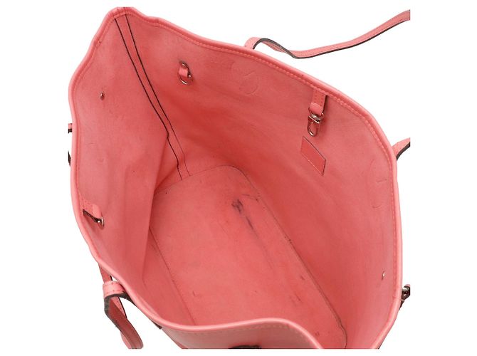 Sac tote Epi Neverfull MM de Louis Vuitton Rose Corail - vue 7