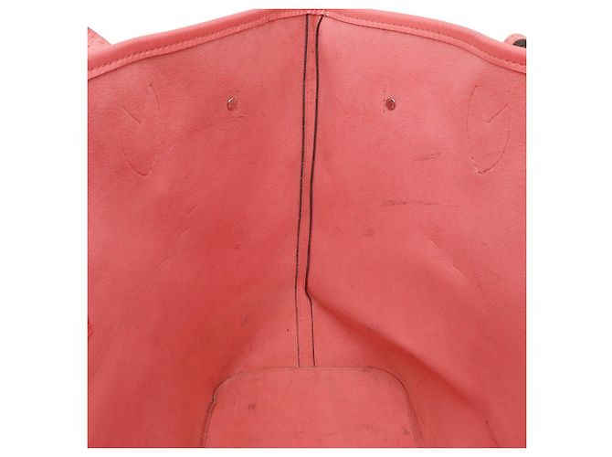 Sac tote Epi Neverfull MM de Louis Vuitton Rose Corail - vue 9