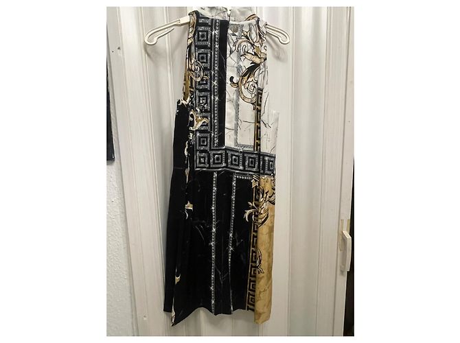 Vestido Gianni Versace Beige de Viscosa - vista 2
