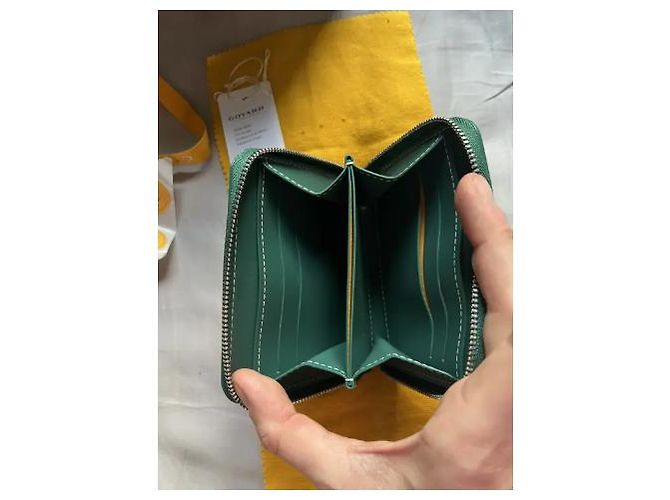 233 Piccola borsa Matignon di GOYARD. Verde - vista 3