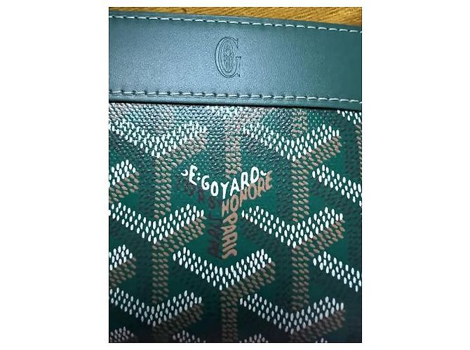233 Piccola borsa Matignon di GOYARD. Verde - vista 6