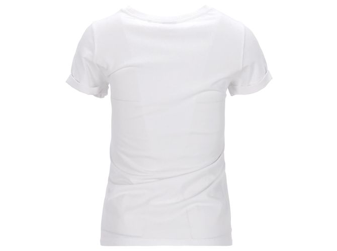 Hugo Boss T-shirt Hugo Heart Logo in cotone bianco - vista 3