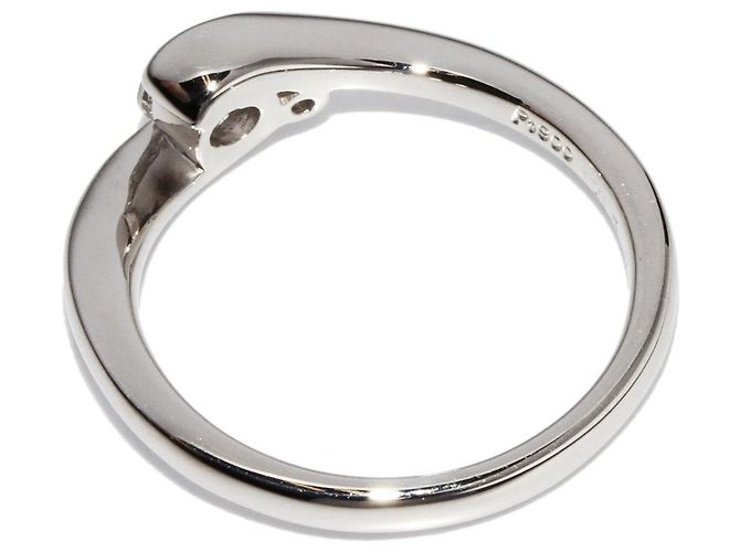 Autre Marque Platin-Diamantring Pt900 0,30 ct/0,05 ct Größe 10 - Ansicht 3