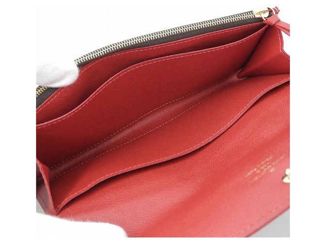 Cartera Larga Caïssa Damier Louis Vuitton M61221 Roja - vista 3