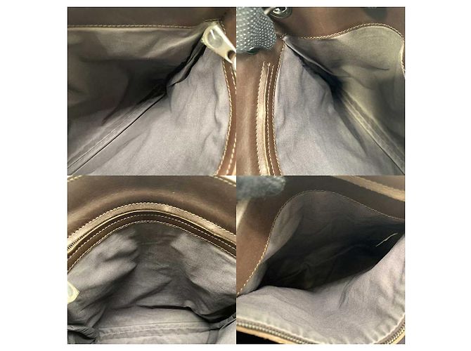 Borsa a tracolla in pelle Intrecciato Bottega Veneta marrone - vista 5