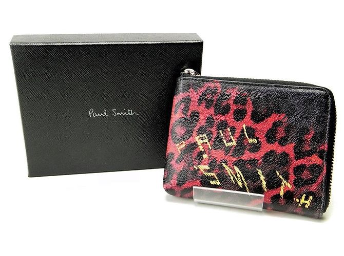 Paul Smith Leder Geldbörse Schwarz - Ansicht 5