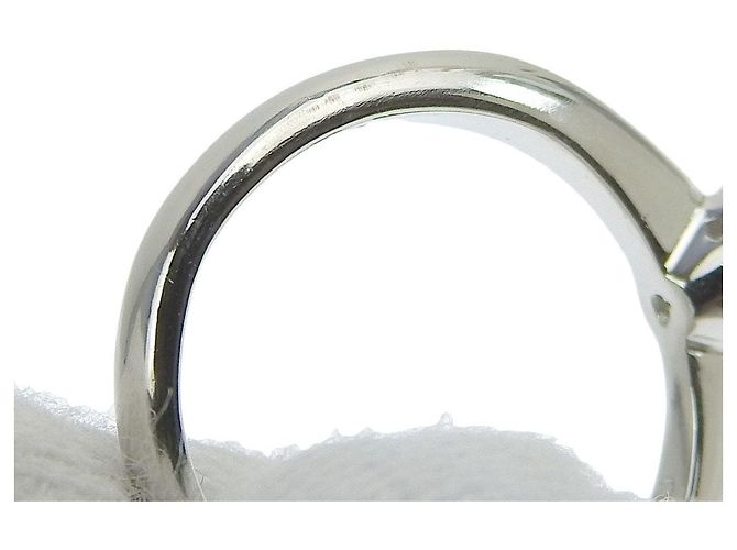 Autre Marque Platin-Diamantring PT900 0,325 ct Größe 7 Silber - Ansicht 4