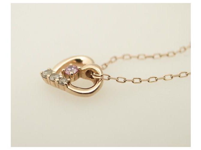 Autre Marque 4℃ K10PG Edelsteinkette Golden - Ansicht 2