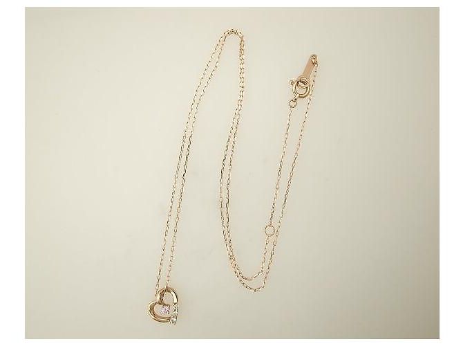 Autre Marque 4℃ K10PG Edelsteinkette Golden - Ansicht 3