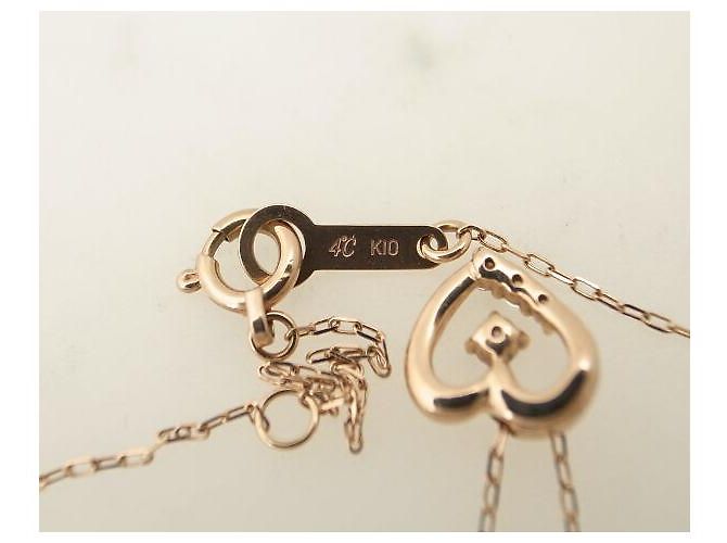 Autre Marque 4℃ K10PG Edelsteinkette Golden - Ansicht 4