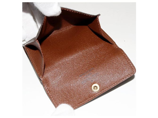 Estuche para tarjetas y monedas Monogram Ludlow Louis Vuitton M61927 Castaño - vista 3